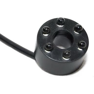 Anel de Luzes LED Brancas Submersíveis para Fonte Subaquática com Conector de 2 Pinos e Vedação de O-Ring (6 LEDs sem Pl