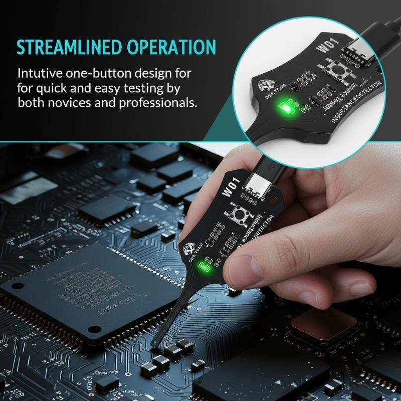 [Zutimy] Testador De Indutância YCS Para Soluções Eficazes De Indução Eletromagnética Em Reparo Elétrico ks COD