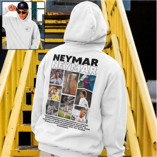 Moletom Canguru Blusa de Futebol Menino Ney Neymar Casaco Personalizado Blusa De Frio Frase Flanelado