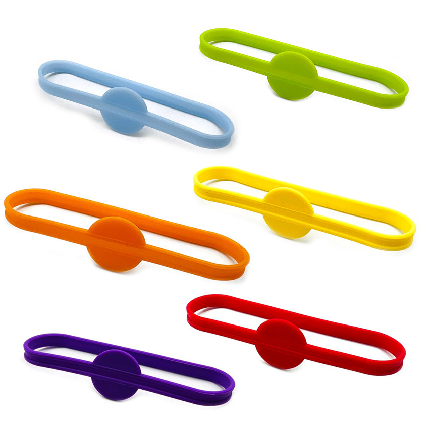 Marcador Para Copos De Silicone Colorido 6 Peças Hauskraft