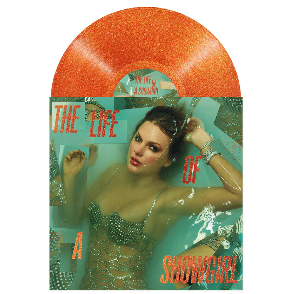Vinil Taylor Swift - The Life of a Showgirl: Sweat and Vanilla Perfume (Portofino Orange Glitter) - Importado