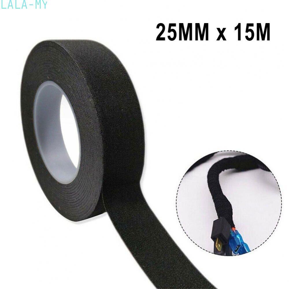 Fita Adesiva Profissional 15M 25MM Da Tela Do Pano Força Para A Fiação Automotiva