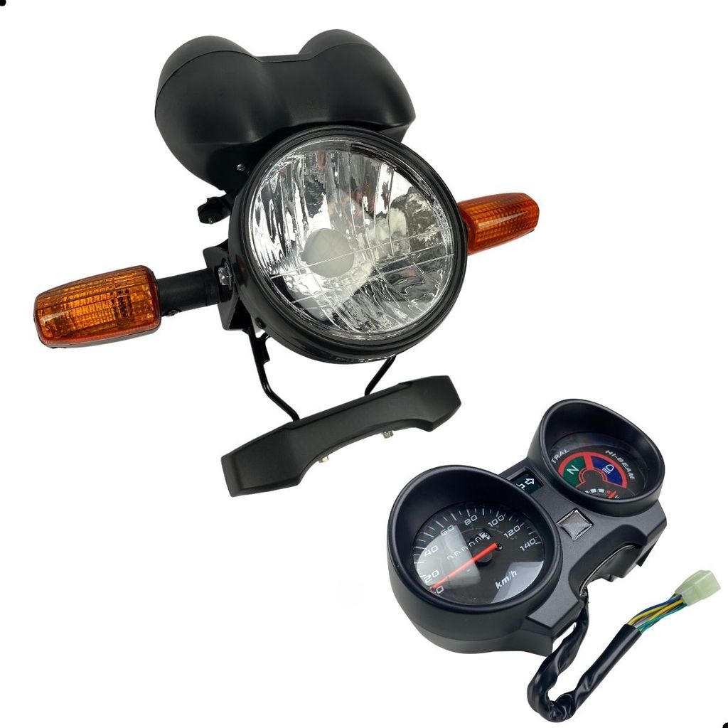 PAINEL COMPLETO FAROL ARANHA CG 150 TITAN 2005 A FAN 2013