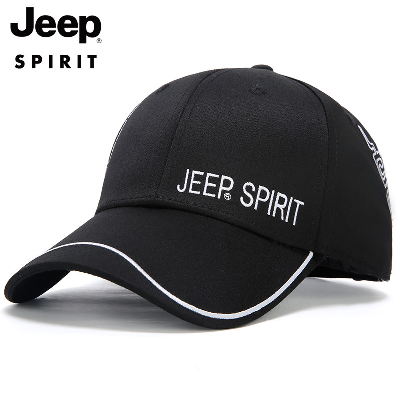 JEEP Outono Chapéu Protetor Solar Sombrinha Boné de Beisebol Masculino Lazer Esportes Ao Ar Livre Tendência Boné de Viag