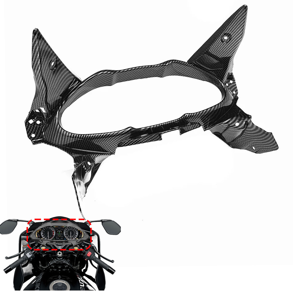 Padrão De Fibra De Carbono Velocímetro Velocidade Instrumento Quadro Carenagem Capa Para Suzuki Hayabusa Gsx 1300 R Gsx1