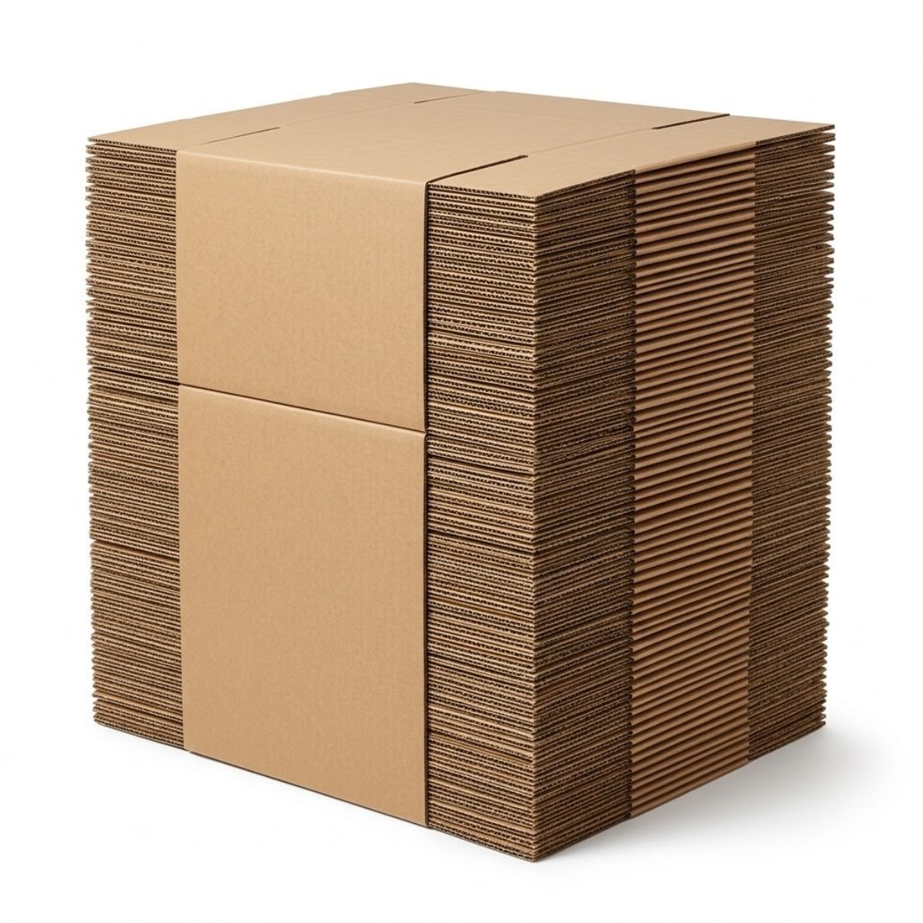 Kit 100 Caixas Papelão Resistente 24X15X10 Envios Ecommerce Flat Pac correios