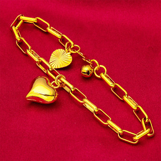 Amor feminino oco pulseira pulseira feminina areia ouro jóias feminino amor pulseira