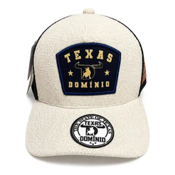 Boné Country Trucker Marrom Texas Dominio Masculino Premium
