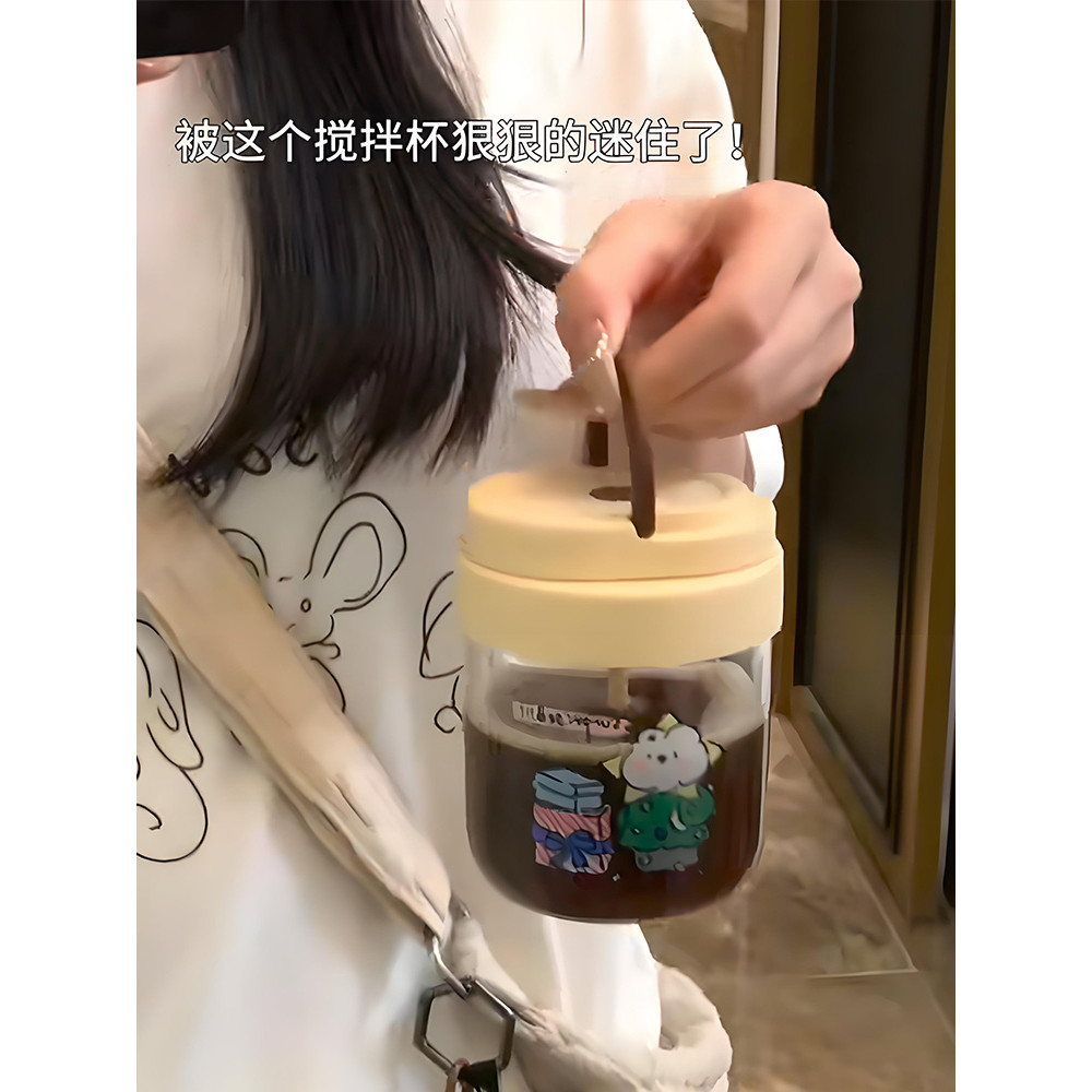 Obtenha Milkshake de café da manhã em 3 segundos!2025 novo estilo copo liquidificador automático portátil café da manhã 