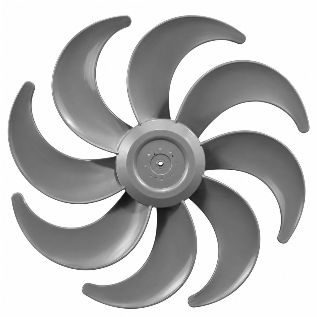 Hélice Ventilador Mondial 50cm 8 Pás VTX-50 NVT-50 VPS-50 VTX-50C Super Turbo Cinza