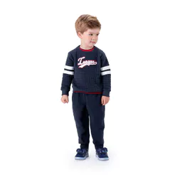 Conjunto Longo League Infantil Menino Marisol