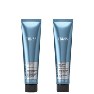 Kit TRUSS Hydra Air - Shampoo 50ml + CondMask Máscara Condicionante 50ml