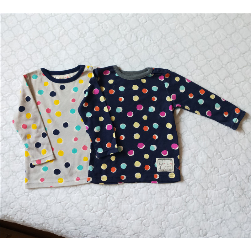 Meninos meninas camisetas de manga comprida estilo japonês meninos meninas bebê primavera outono crianças camisa de fund