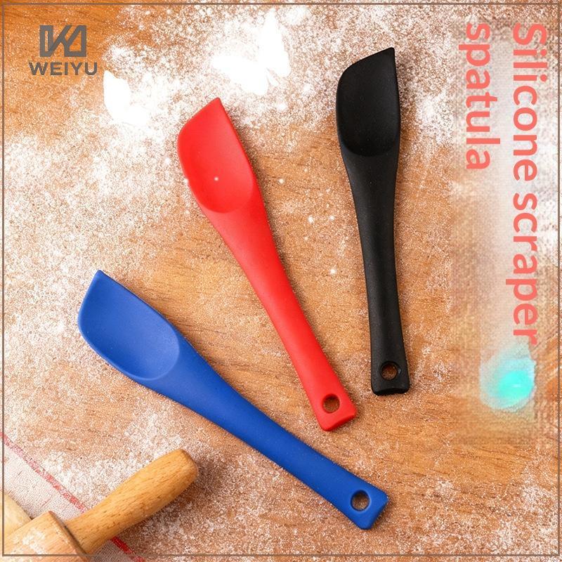 WEIYU Cozinha Espátula De Silicone Cozinhar Raspador De Massa Creme Manteiga Mais Suave Utensílios Resistentes Ao Calor 