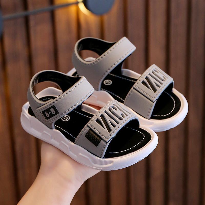 Sandálias para meninos versão coreana verão estudantes do ensino fundamental sapatos de praia lazer esportes meninas ant