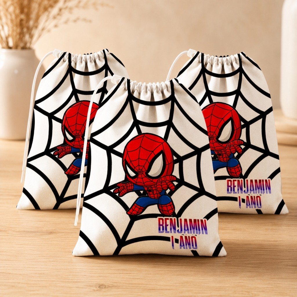 Kit 30 Lembrancinha Personalizada para Festa Infantil Aniversário e Eventos  Homem Aranha Cute Novo (15x20)