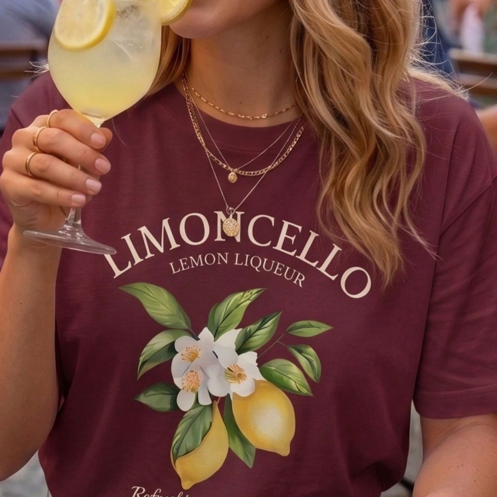 Camiseta Camisa 100% Algodão Blusa Moda Feminina LimonCello Estilosa Confortável