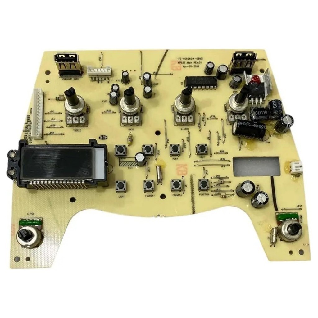 Placa Principal Display Caixa Amplificada Pht3000 Philco