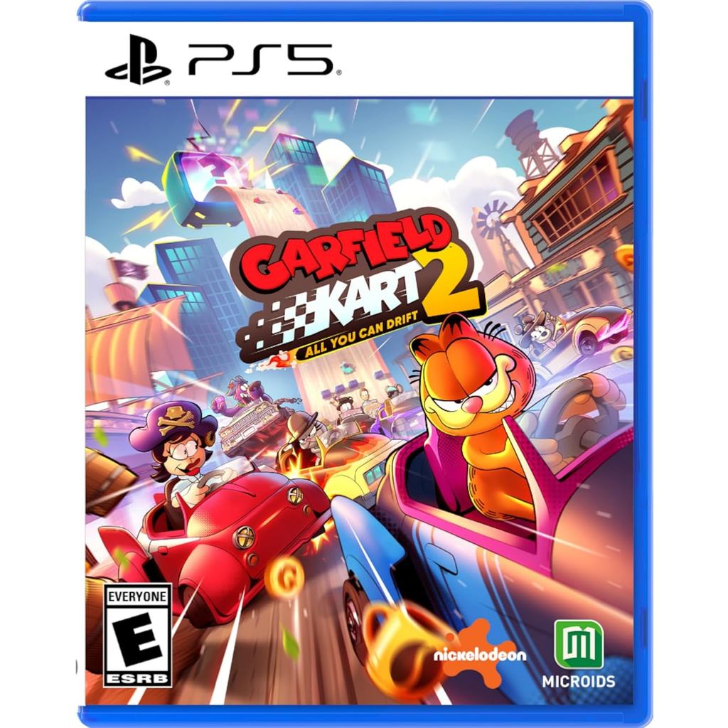 Garfield Kart 2 All You Can Drift PS5 Midia Fisica