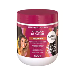 Ativador De Cachos Salon Line Reconstrução 500g