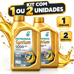 Óleo Motor 5w30 Sintético Petronas Syntium Api Sn Acea C2 C3 - *Rótulo com Avarias*
