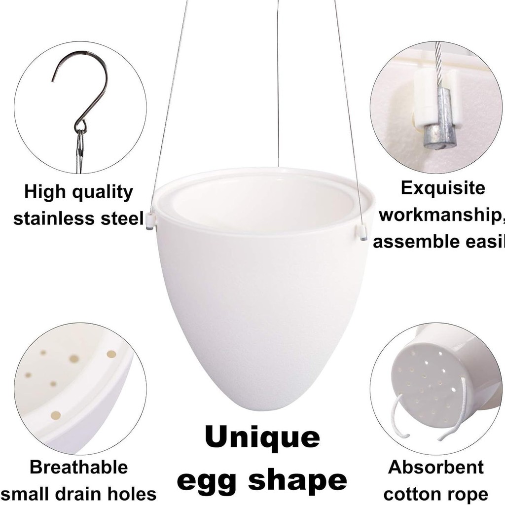Vaso de flores suspenso preguiçoso transfronteiriço, simples, automático, absorve água, estilo europeu, vaso de flores s