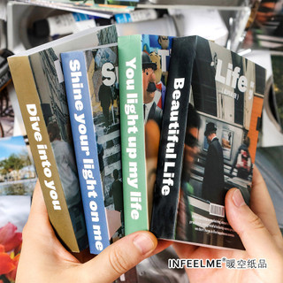 Infeel.Me Insônia Série Terra Adesivo Livro ins Paisagismo Fotografia Literária Tiro de Rua Manual Básico Pacote de Copo