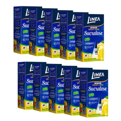 Kit 10 Adoçantes Sucralose Líquido Linea de 75ml Edição Especial Copa do Mundo 2026