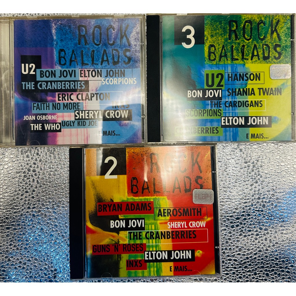 CD - Rock Ballads -  03 CDS