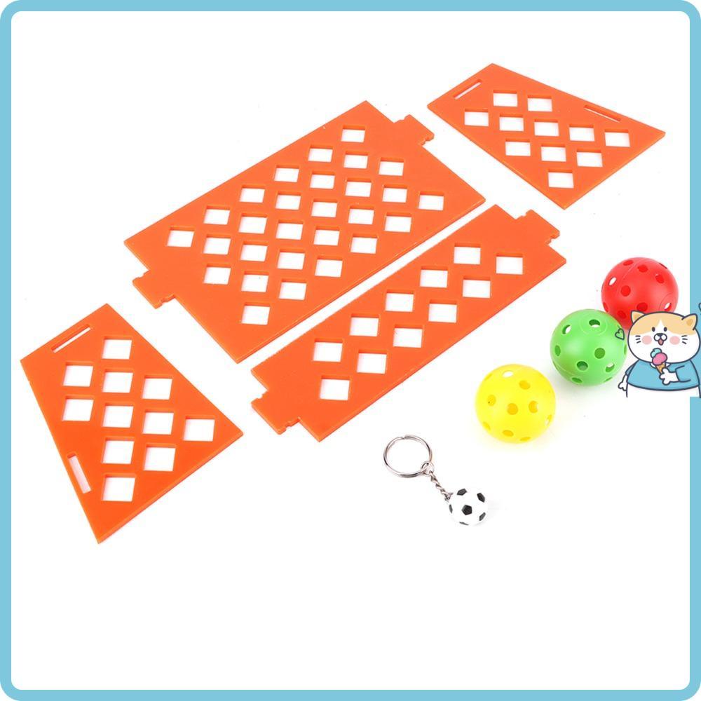 Brinquedo De Treinamento De Pássaros , Design Educacional , 3 Bolas Incluídas , Campo De Futebol De Papagaio , Forrageam