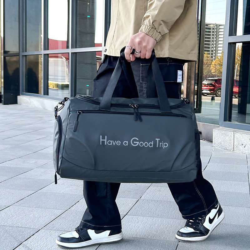 Bolsa de viagem de grande capacidade, bolsa esportiva moderna em tecido Oxford, bolsa de viagem de alta qualidade fang