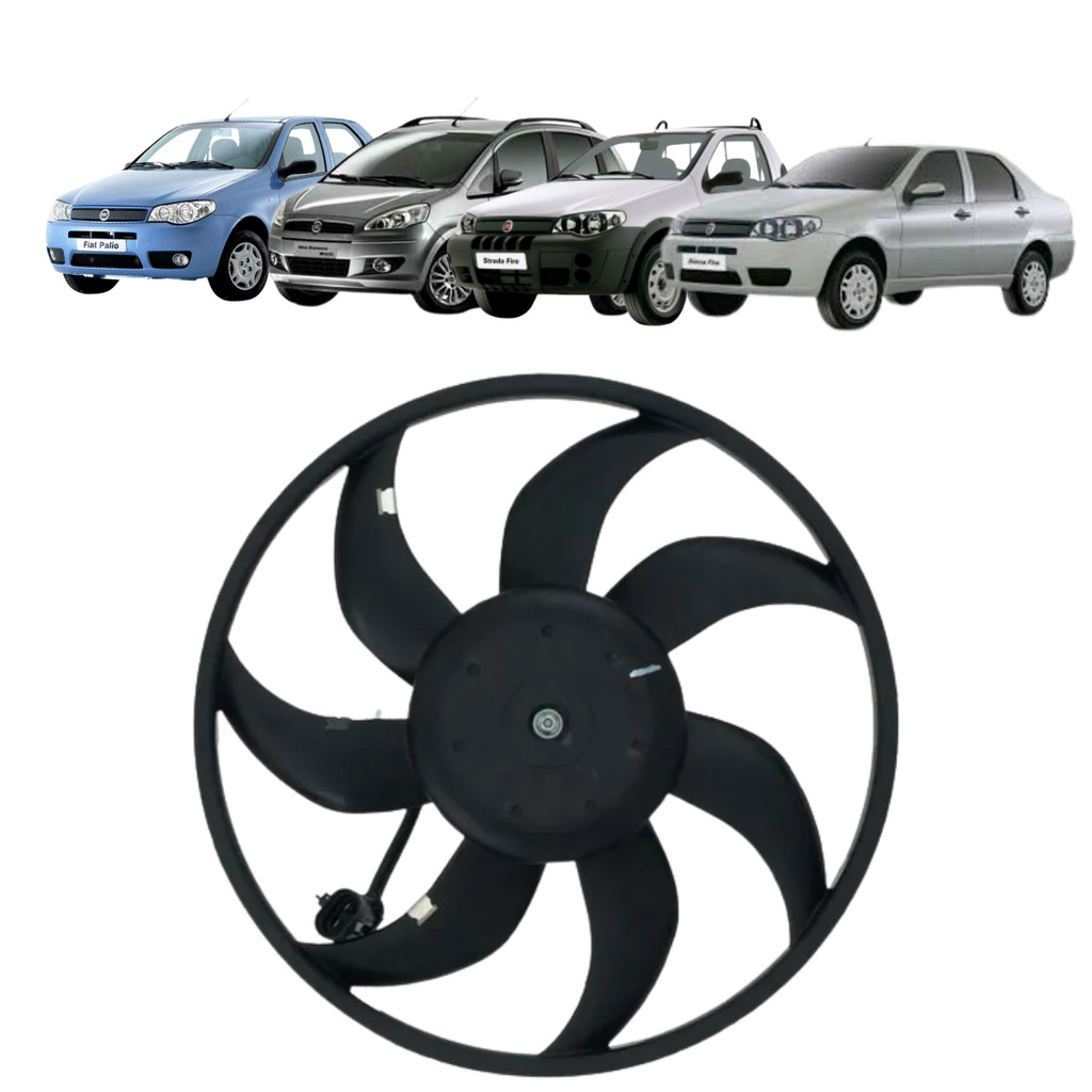 ELETROVENTILADOR EURUS FIAT PALIO FIRE IDEA 2001 A 2009 SIST BEHR (EU03009)