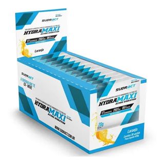 Hydramaxi Isotônico em Pó - 25 Sachês 20g Laranja - Sudract Nutrition em Oferta na Shopee
