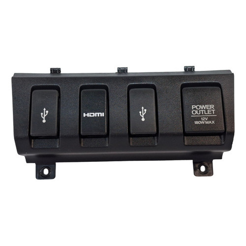 Moldura Entrada Usb Aux Acendedor Honda Hrv 2016/2020