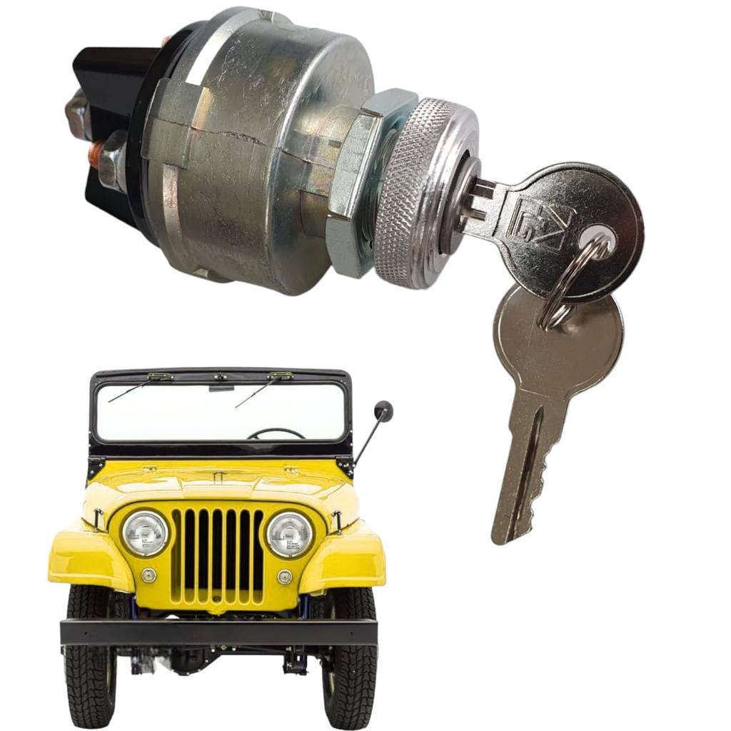 Chave De Partida Jeep Jipe Ford Willys Universal F75 Rural