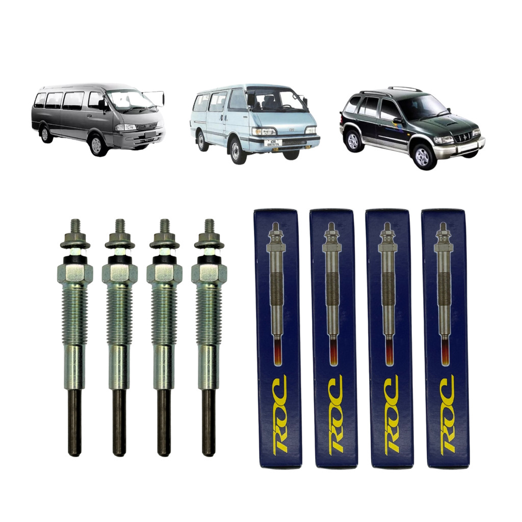 Kit 4 Velas Aquecedoras Topic Besta Sportage 2.2 2.7