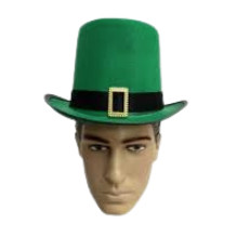 Cartola Verde Elegante em Feltro - Estilo Sofisticado