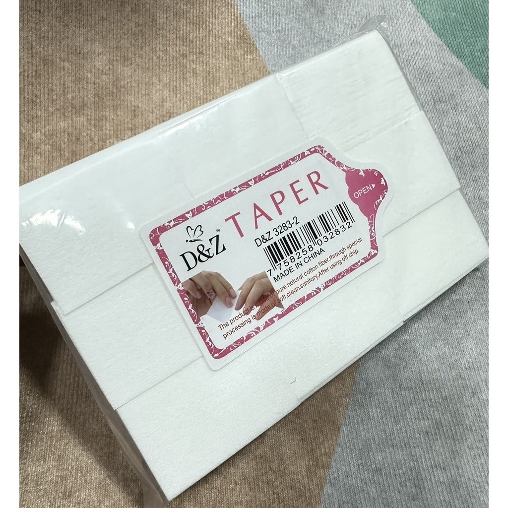Algodão Prensado 100% Natural 1.000 Unidades Remoção Esmaltes - D&Z vi