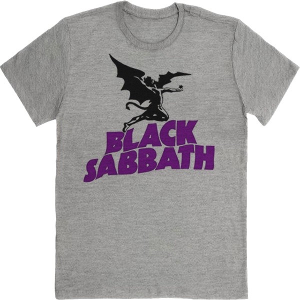 Camiseta Algodao Black Sabbath Banda de Rock Bandas Musica Ozzy Logo Heavy Metal