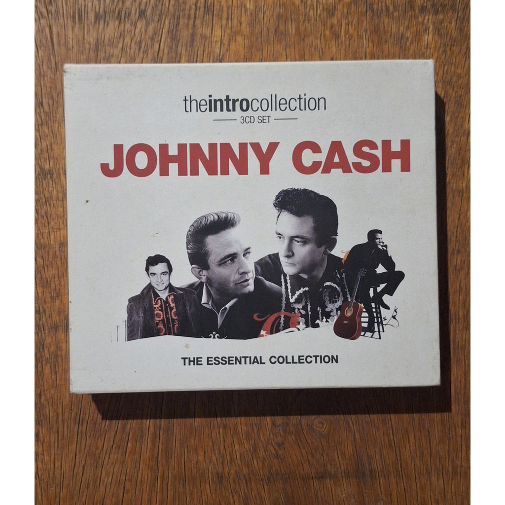 Box 3 CDs Johnny Cash - The Essential Collection Usado