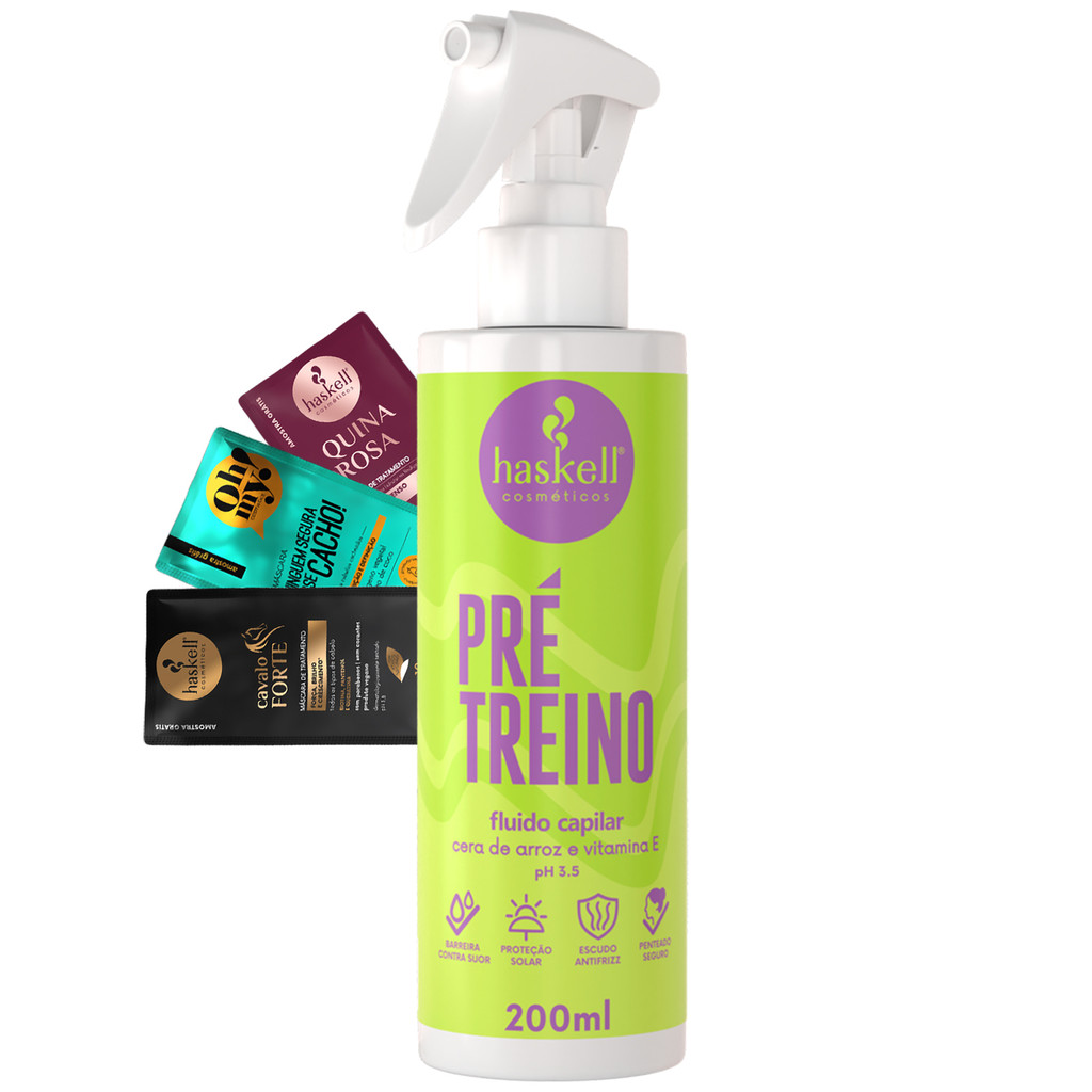 Fluido Capilar Haskell Pré Treino 200ml