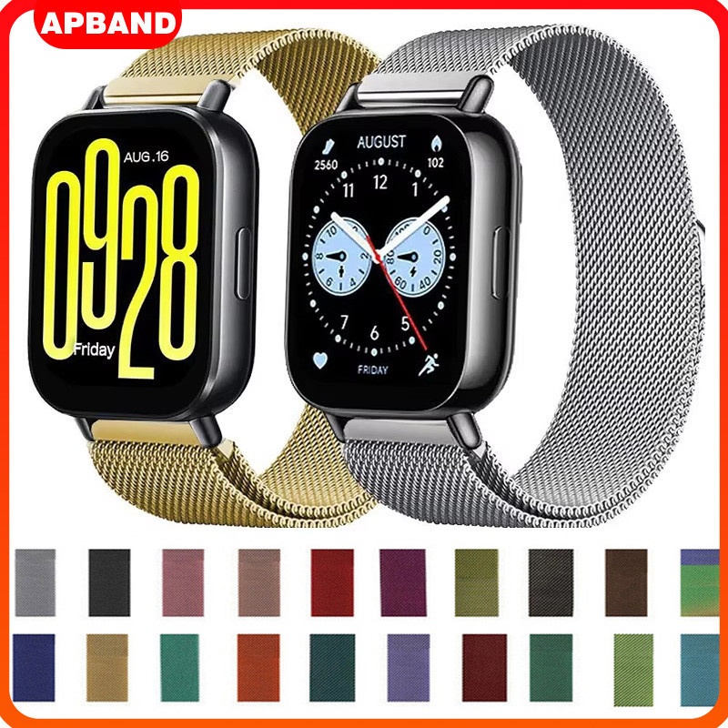 Pulseira De Metal Aço 22 20mm Para Relógio Redmi Watch 5 Lite 5 Active/Samsung Galaxy Watch 7 6/Huawei/ Amazfit/Garmin