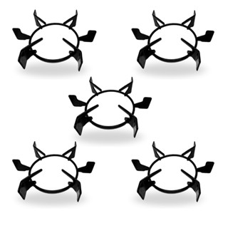 Kit 5 Grades Trempes Esmaltada 6 pontas em Oferta na Shopee