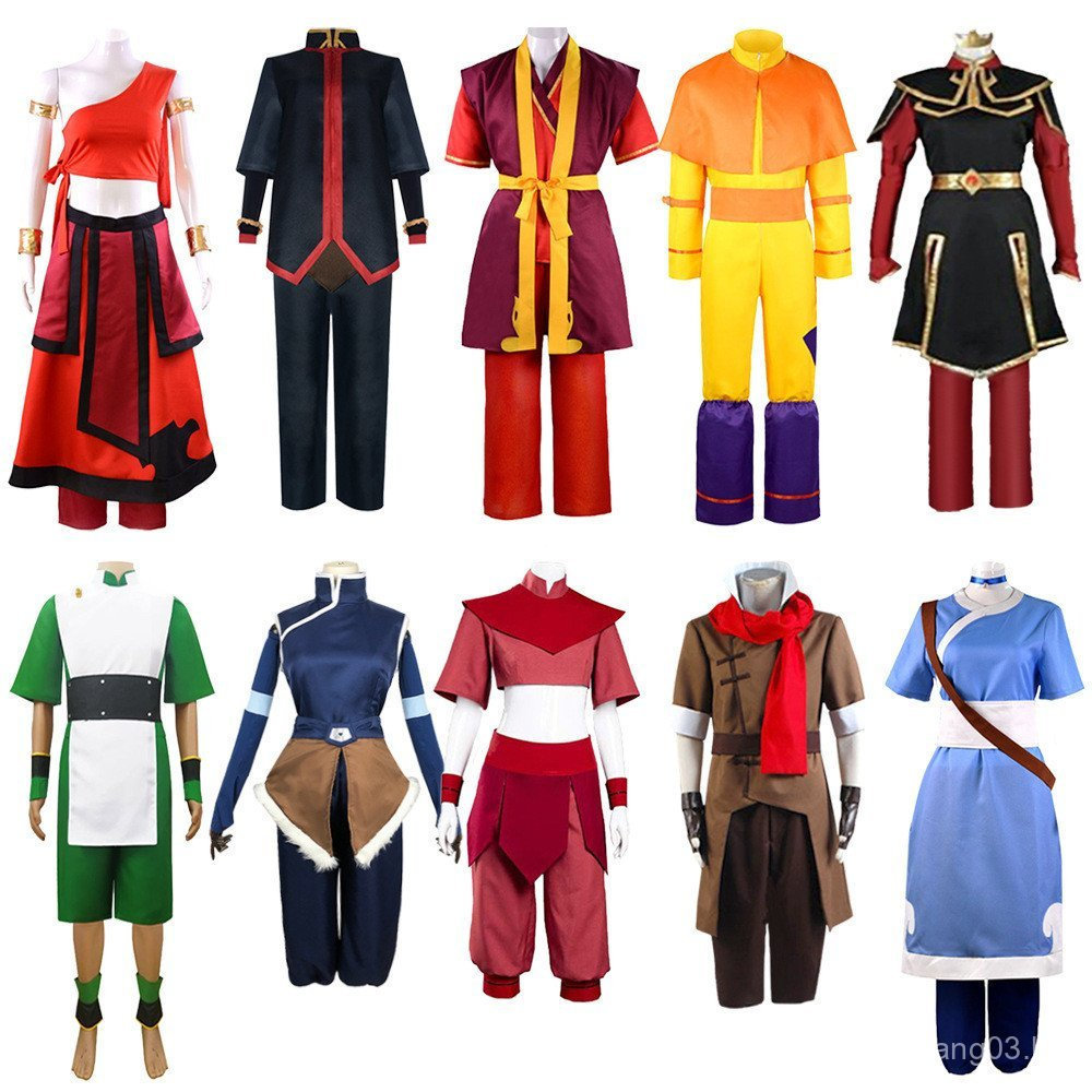 Fantasia de Cosplay do Príncipe Zuko de Avatar, o Último Mestre do Ar, Fantasia de Palco, Fantasia de Halloween da Sheng