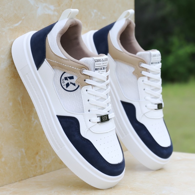 Sapatos masculinos verão novo estilo tênis de malha respirável All-Match sapatos masculinos na moda luz Casual sapatos b