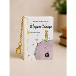 Book Charm | O Pequeno Príncipe | Livro chaveiro