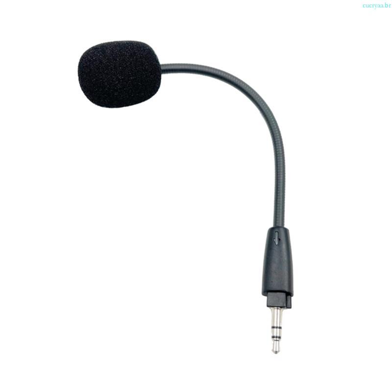 Microfone Substituição Cucrya Para HS35 HS45 Gaming Headset Destacável Mic Boom