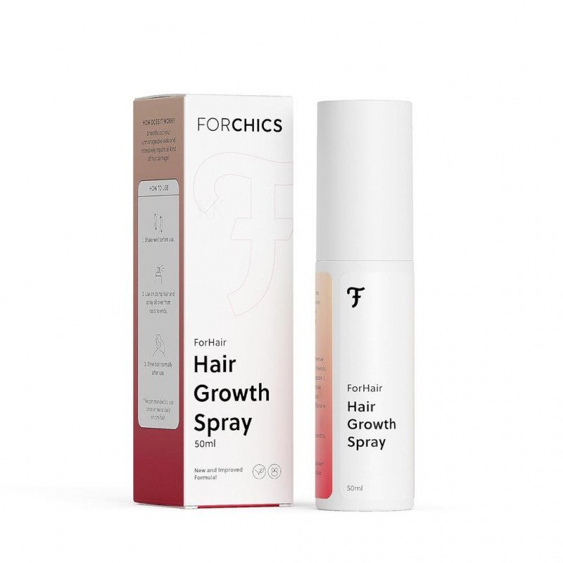  For ForChics Hair Growth Essence For Women-4 Weeks Effective-No Hormone Hair Regeneration Treatment-For Thinning Hair L