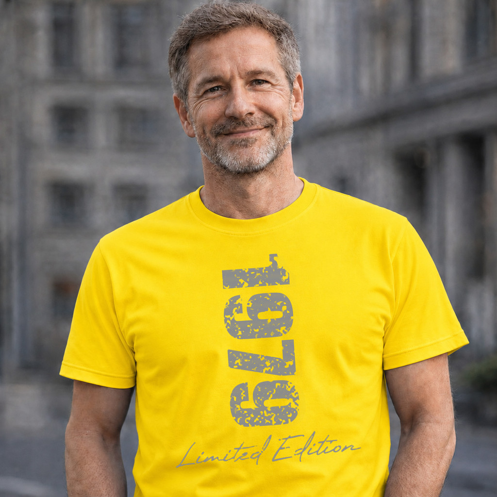 [Camiseta Premium em Algodão Puro]VU Camiseta Masculina Adulto Curta Manga Cinza, Design 1979, Estilo Vintage, Único