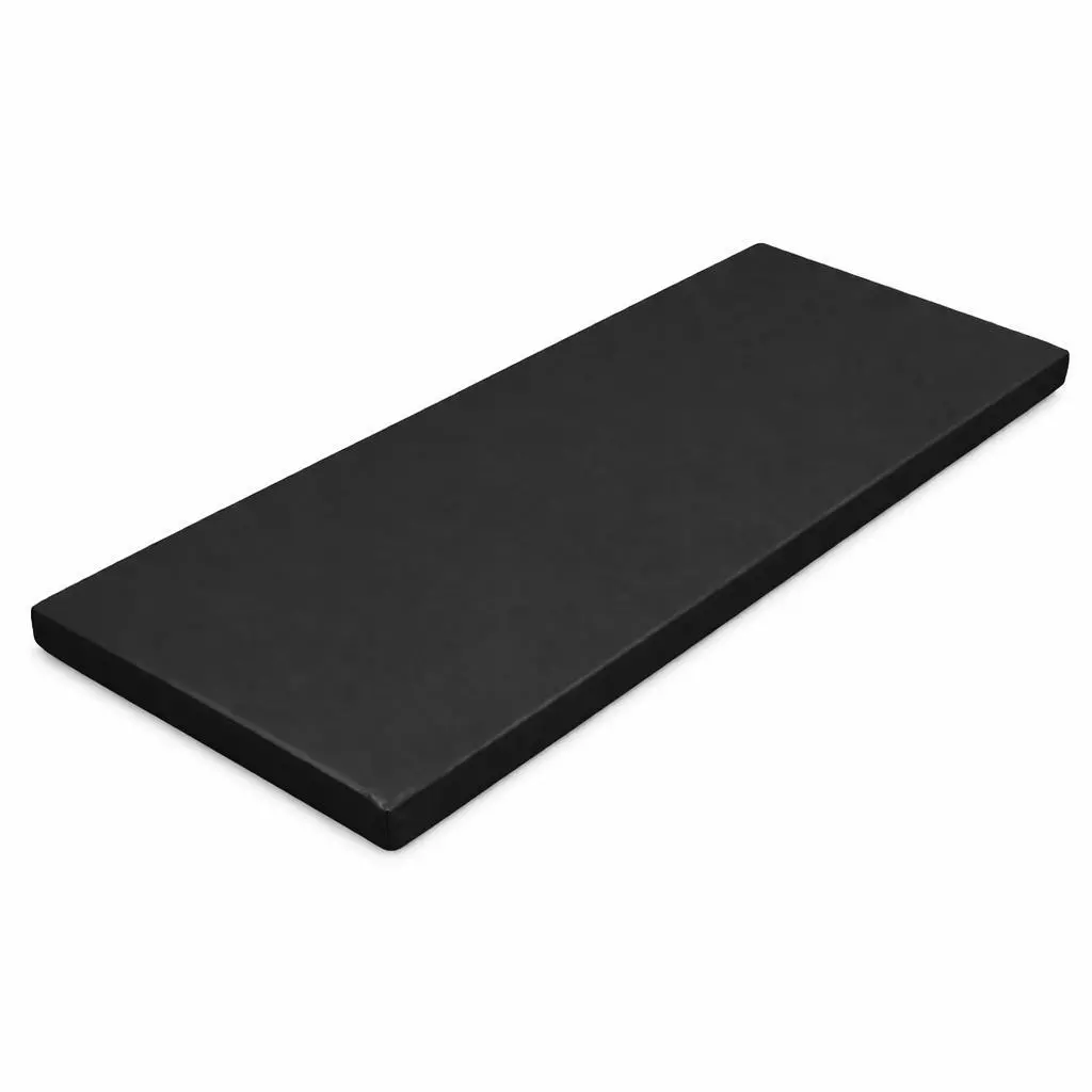 Colchonete Preto Fitness Espuma Alta Densidade | Confortável, Resistente e Antiderrapante | Treino em Casa ou Academia — imagem 1